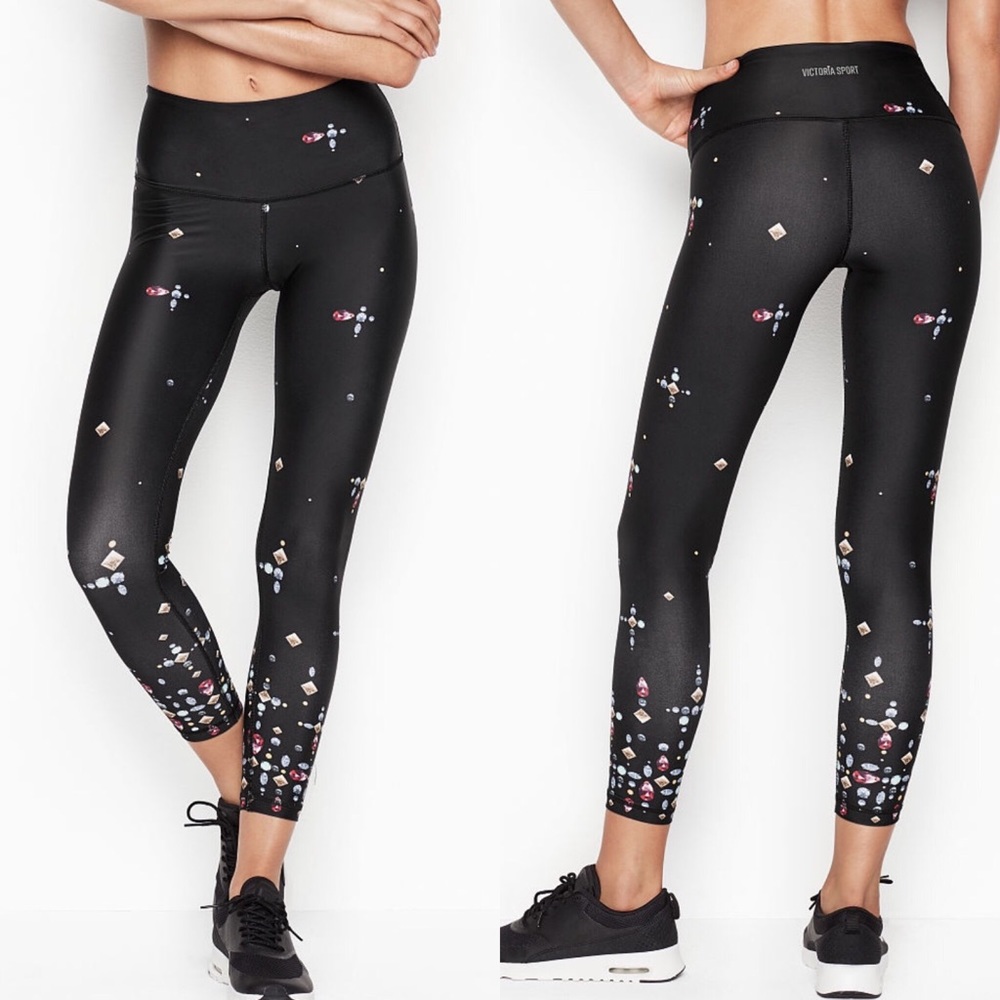 NWT Victoria's Secret 7/8 Tights Small High Waist